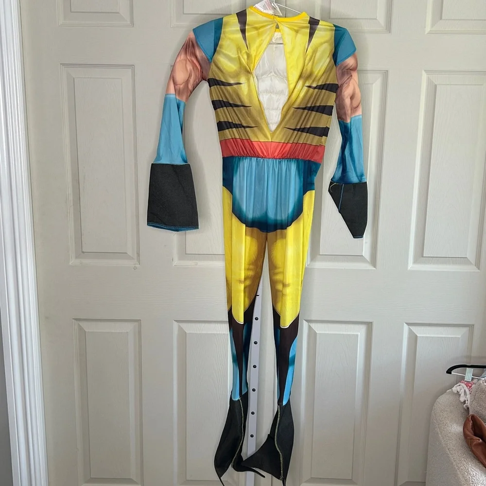 Wolverine Rubie’s Marvel Superhero Muscle Boys Halloween Costume M a27